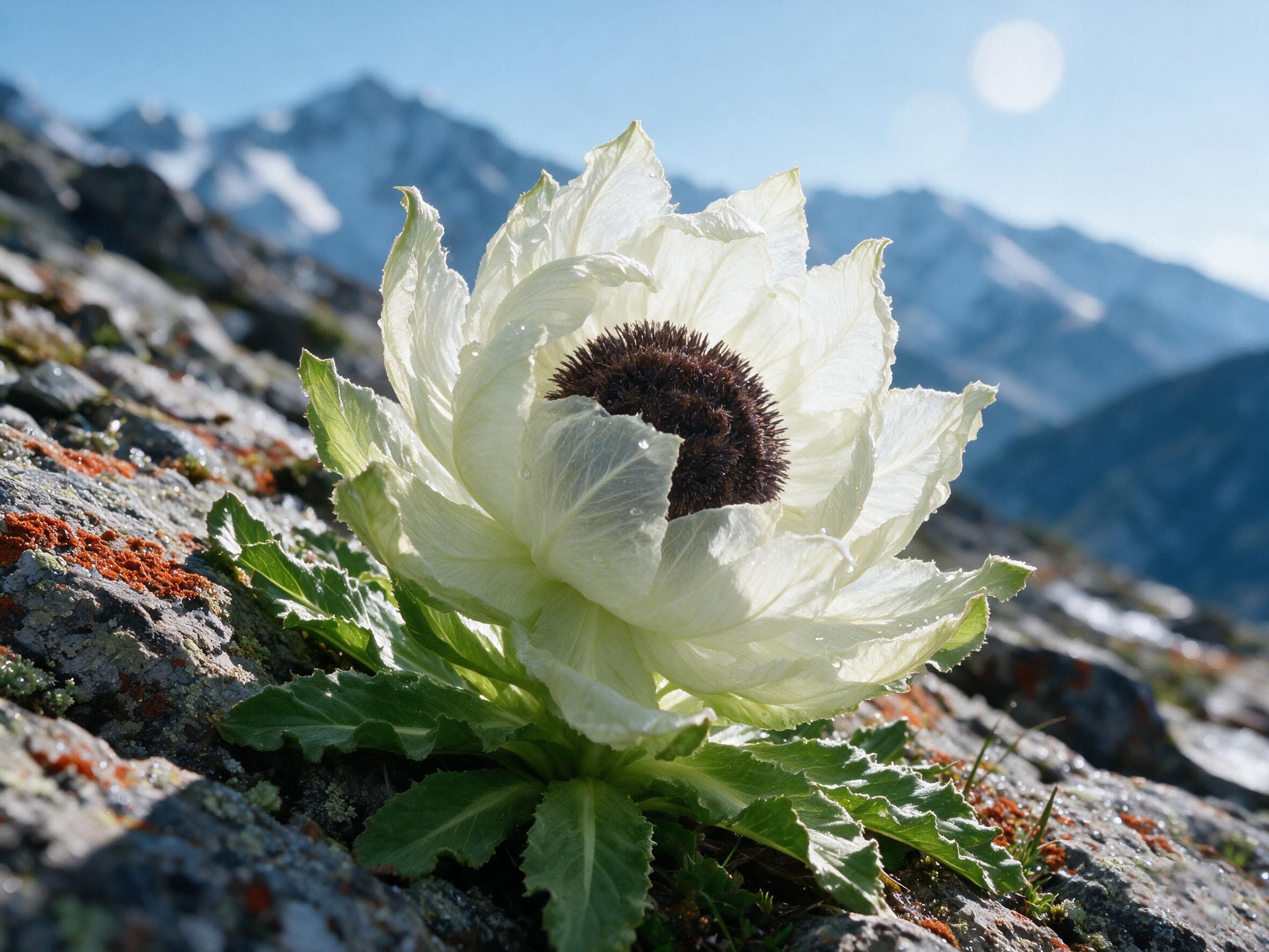 雪莲——高原植物成分库研究对象